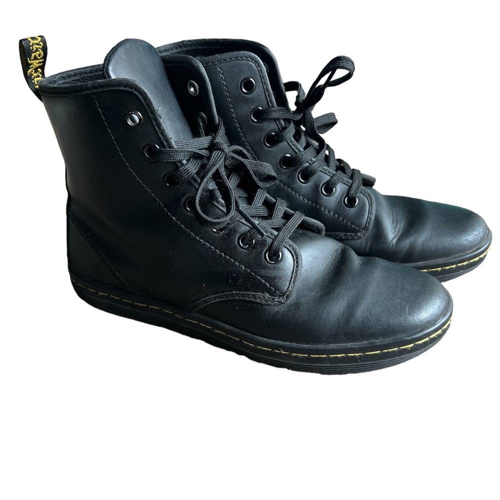 COPY - Dr martens shoreditch greasy leather boots